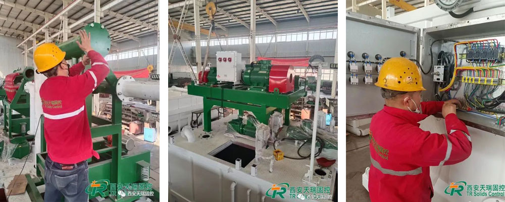 天瑞固控系統(tǒng)安裝調(diào)試中