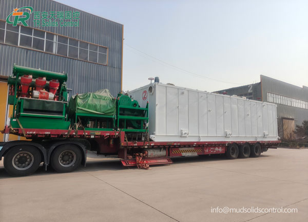 高質量固控設備準備發(fā)貨，用于泥漿凈化系統(tǒng)