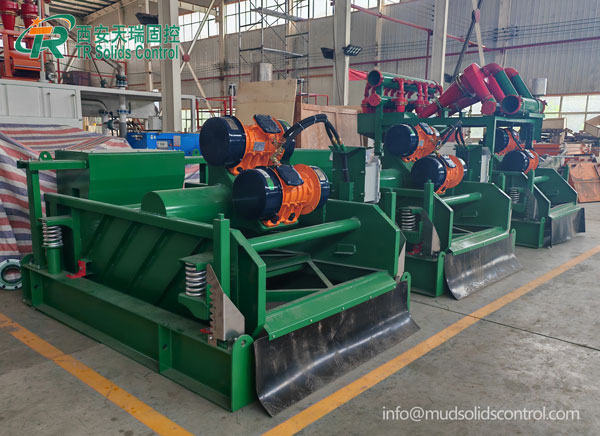 直線振動篩用于泥漿回收系統(tǒng) | 天瑞固控振動篩廠家