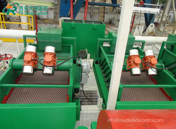 直線振動篩用于固控系統(tǒng)中